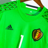 Belgium 2016 Courtois GK Kit (L)