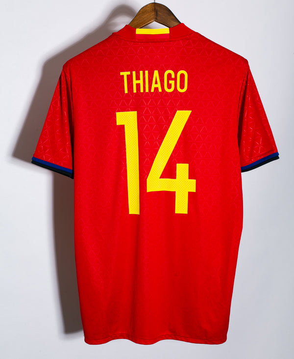 Spain 2016 Thiago Home Kit NWT (L)