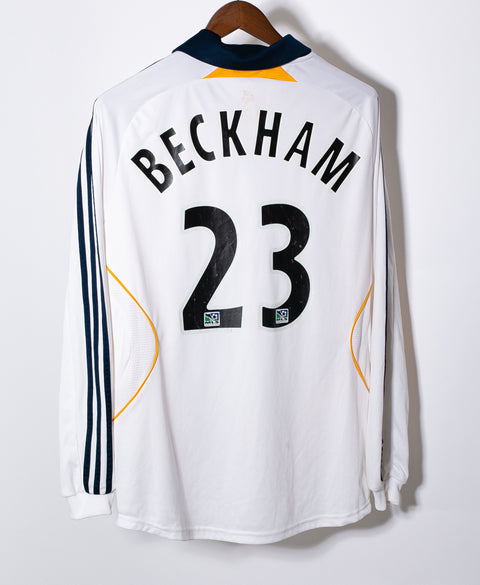 LA Galaxy 2007 Beckham Home Kit (M)