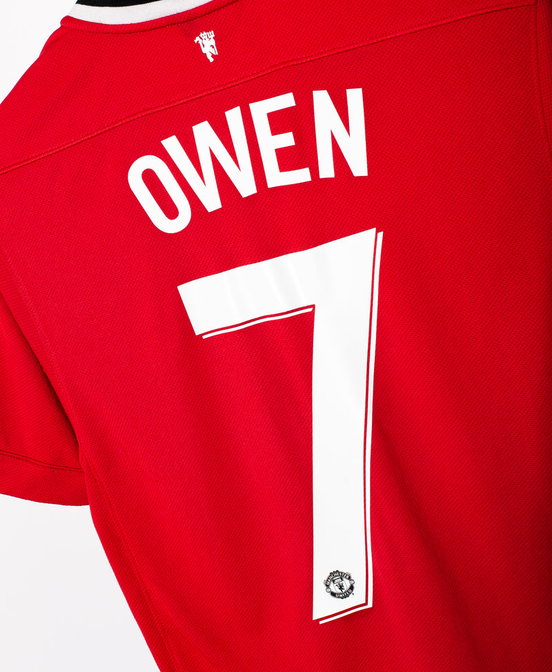 Manchester United 2010-11 Owen Home Kit (M)
