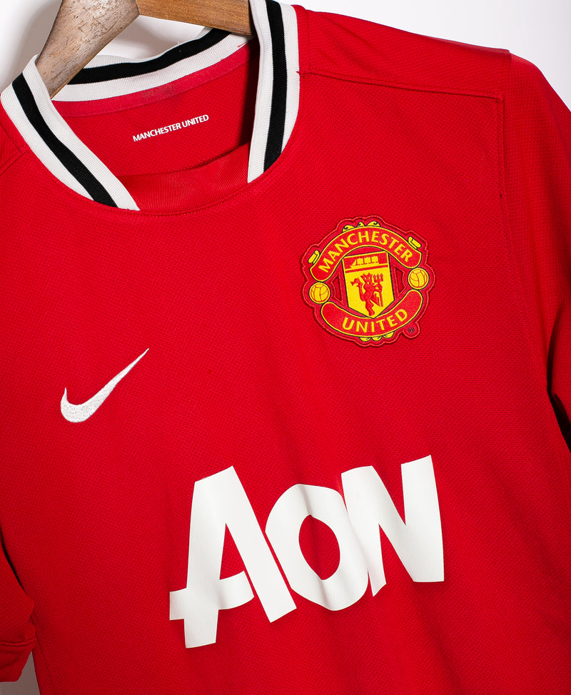 Manchester United 2010-11 Owen Home Kit (M)