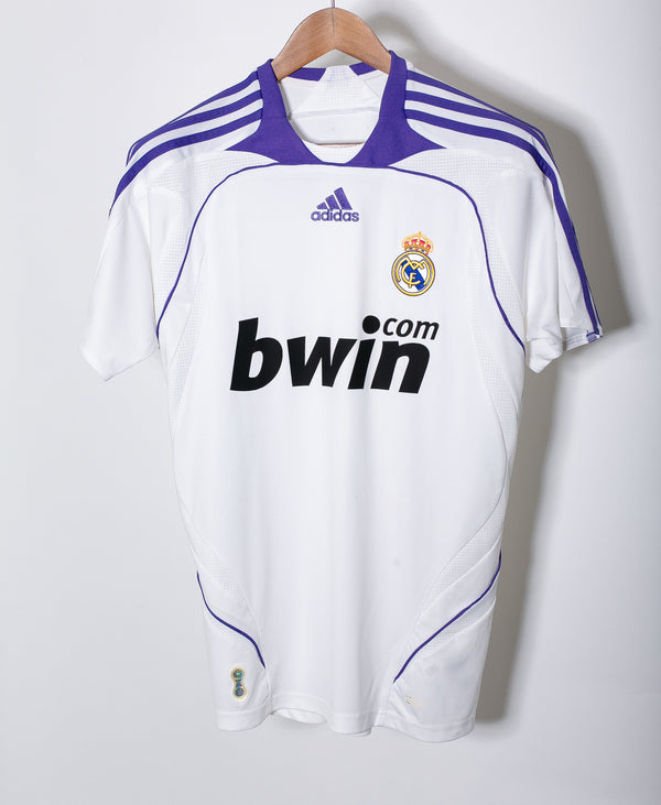 Real Madrid 2007-08 Raul Home Kit (M)