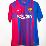 FC Barcelona 2021-22 Gavi Home Kit ( L )