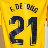 Barcelona 2021-22 De Jong Fourth Kit (S)