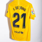 Barcelona 2021-22 De Jong Fourth Kit (S)