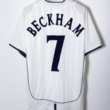 England 2002 Beckham Home Kit (XL)