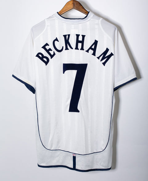 England 2002 Beckham Home Kit (XL)