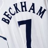 England 2002 Beckham Home Kit (XL)