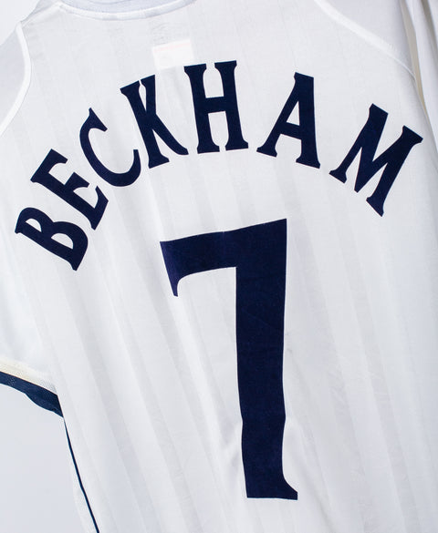 England 2002 Beckham Home Kit (XL)