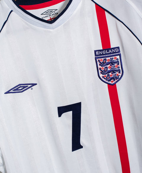 England 2002 Beckham Home Kit (XL)