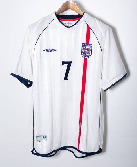 England 2002 Beckham Home Kit (XL)