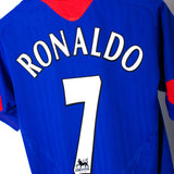 Manchester United 2005-06 Ronaldo Away Kit (S)