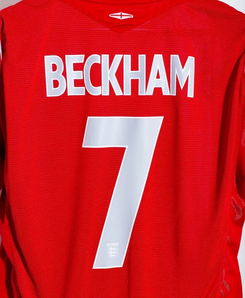 England 2004 Beckham Away Kit (XL)