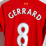 Liverpool 2013-14 Gerrard Home Kit (M)
