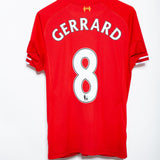Liverpool 2013-14 Gerrard Home Kit (M)