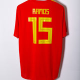 Spain 2018 Ramos Player Issue Home Kit (XL)