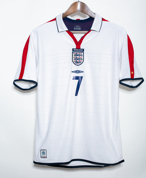 England 2004 Beckham Reversible Home Kit (M)