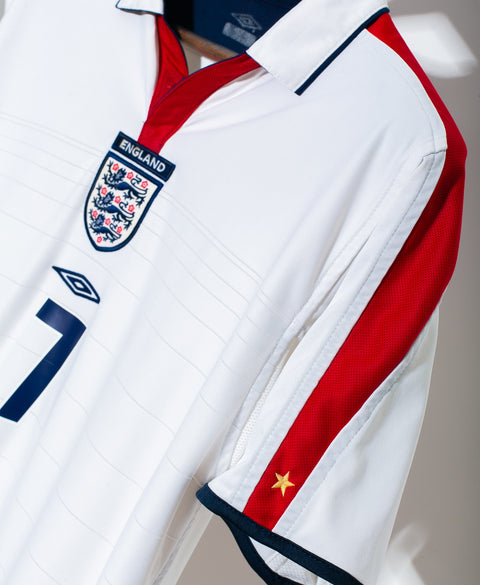 England 2004 Beckham Reversible Home Kit (M)