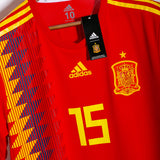 Spain 2018 Ramos Player Issue Home Kit (XL)