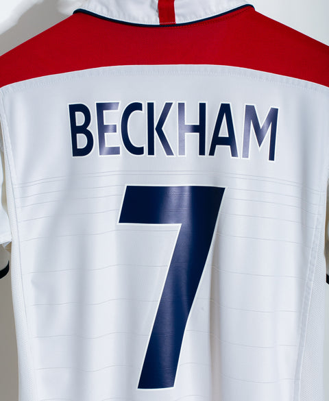 England 2004 Beckham Reversible Home Kit (M)