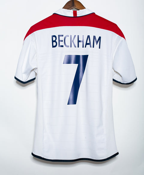 England 2004 Beckham Reversible Home Kit (M)