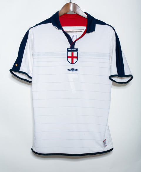 England 2004 Beckham Reversible Home Kit (M)