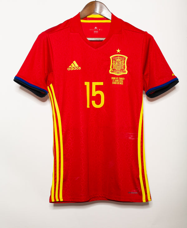 Spain 2016 Sergio Ramos Home Kit (S)