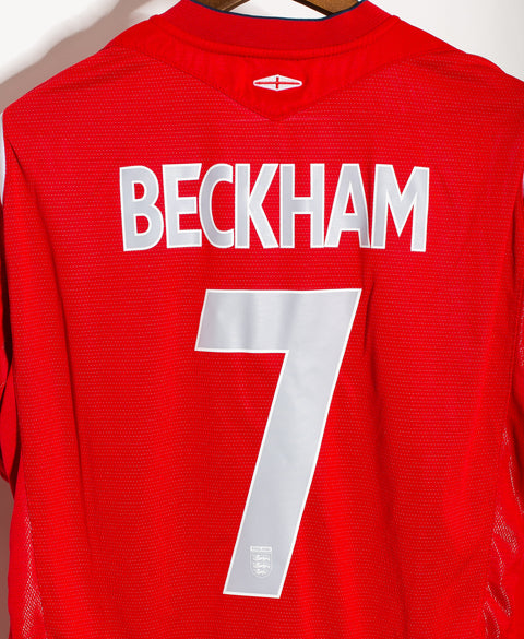 England 2004 Beckham Away Kit (XL)