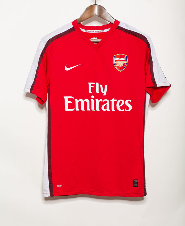 Arsenal 2009-10 Vela Home Kit (M)