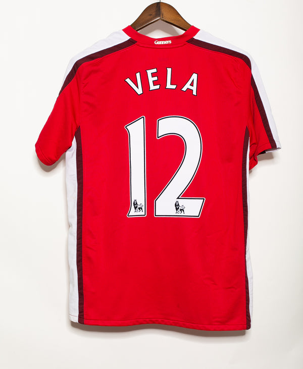 Arsenal 2009-10 Vela Home Kit (M)
