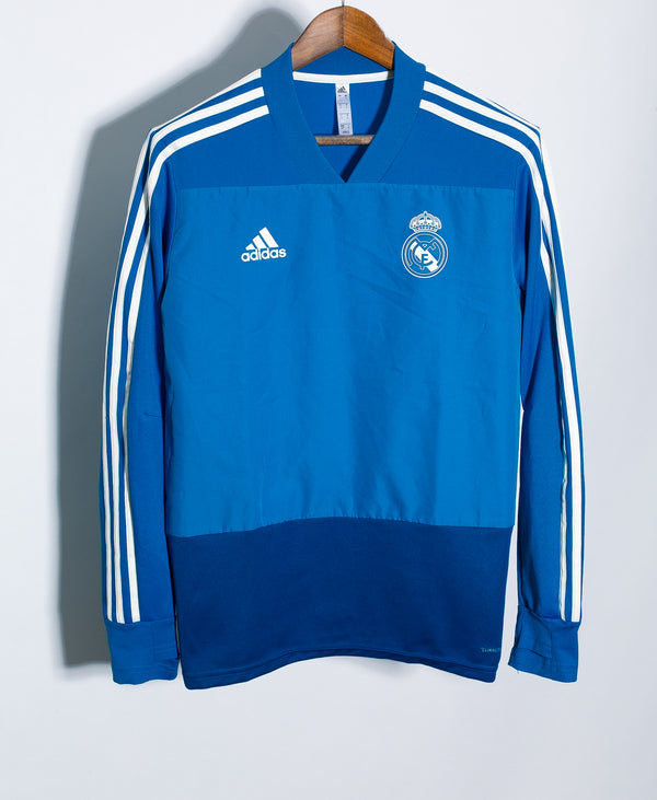 Real Madrid 2014-15 Long Sleeve Training Kit (S)