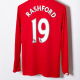 Manchester United 2016-17 Rashford Long Sleeve Home Kit (M)
