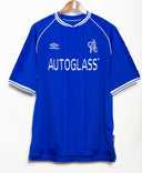 Chelsea 2000-01 Zola Home Kit (2XL)
