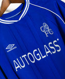 Chelsea 2000-01 Zola Home Kit (2XL)