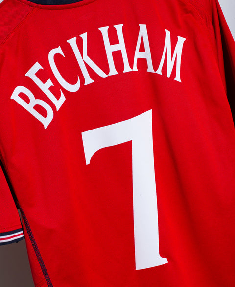 England 2002 Beckham Away Kit (XL)