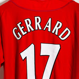 Liverpool 2003-04 Gerrard Home Kit (L)