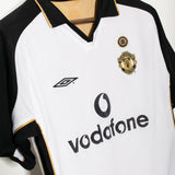 Manchester United 2001-02 Beckham Reversible Away Kit (XL)
