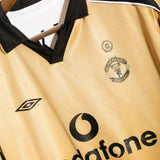 Manchester United 2001-02 Beckham Reversible Away Kit (XL)