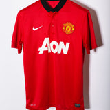 Manchester United 2013-14 Vidic Home Kit (M)