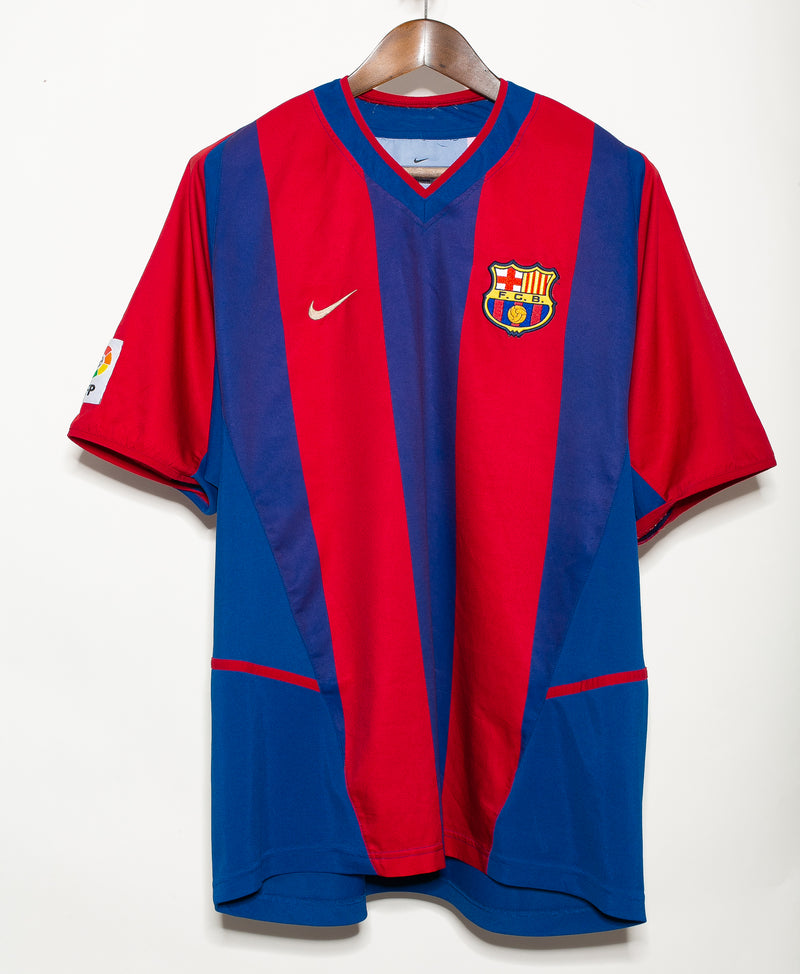 Barcelona 2002-03 Riquelme Home Kit (XL)