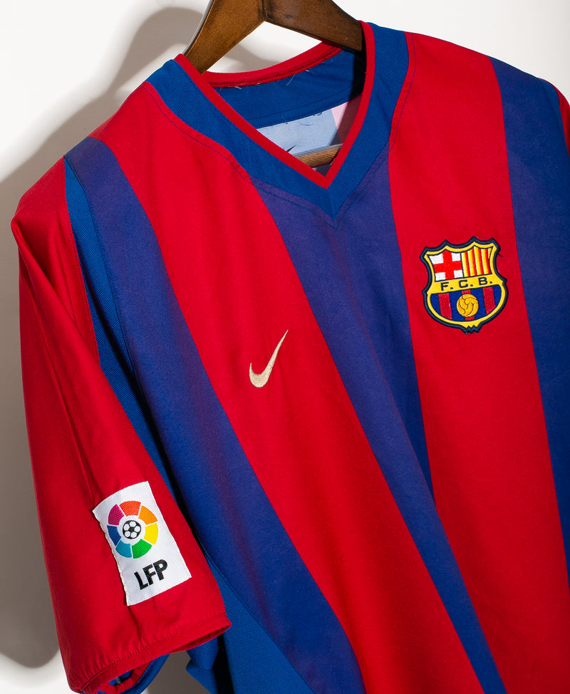 Barcelona 2002-03 Riquelme Home Kit (XL)