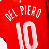 Juventus 2005-06 Del Piero Away Kit (L)