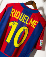 Barcelona 2002-03 Riquelme Home Kit (XL)