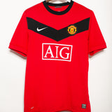 Manchester United 2009-10 Berbatov Home Kit (L)