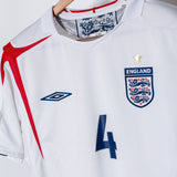 England 2006 Gerrard Home Kit (M)