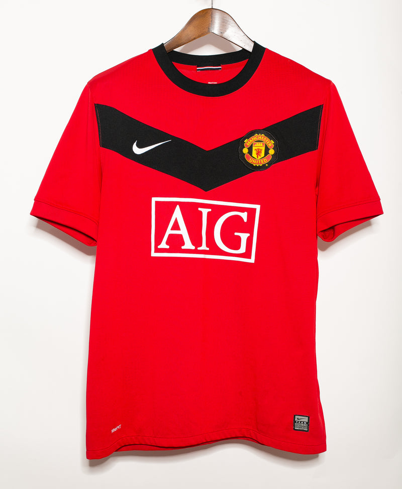 Manchester United 2009-10 Berbatov Home Kit (L)