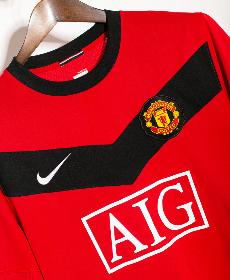 Manchester United 2009-10 Berbatov Home Kit (L)