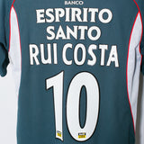 Benfica 2005-06 Rui Costa Away Kit NWT (S)