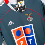 Benfica 2005-06 Rui Costa Away Kit NWT (S)