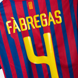 Barcelona 2011-12 Fabregas Home Kit (M)